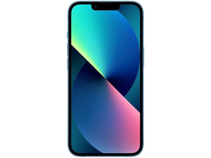 Apple iPhone 13 256GB Azul Tela 6,1” 12MP iO - iPhone 13